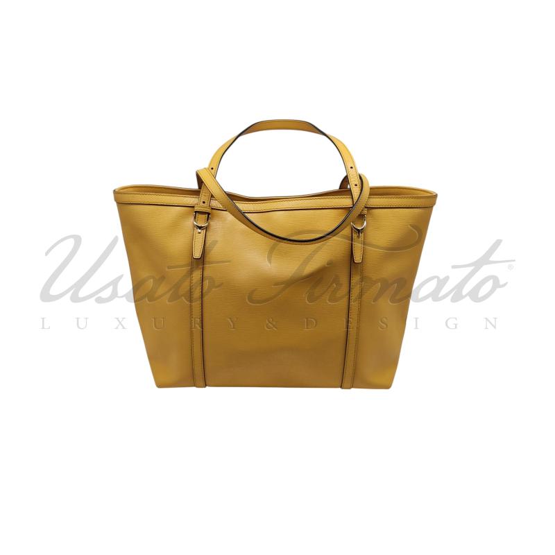 BORSA GUCCI GIALLA PELLE 309613002123 | Mercatino dell'Usato Roma parioli 1