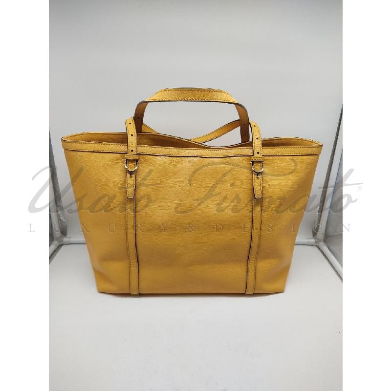 BORSA GUCCI GIALLA PELLE 309613002123 | Mercatino dell'Usato Roma parioli 2