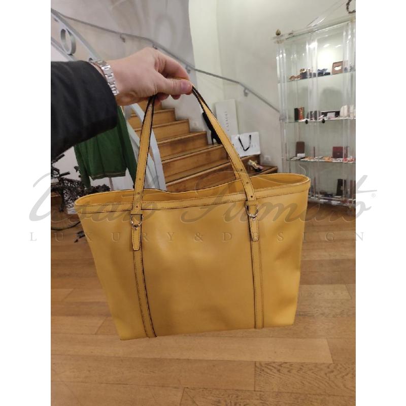 BORSA GUCCI GIALLA PELLE 309613002123 | Mercatino dell'Usato Roma parioli 4