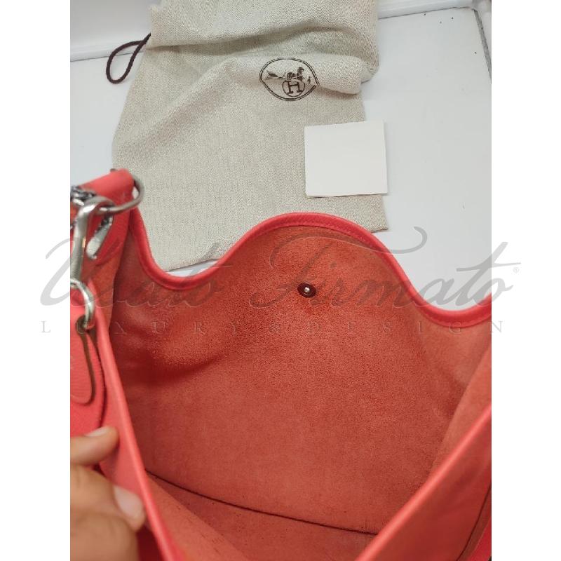 BORSA HERMES EVELYNE 29 CORALLO COD JO | Mercatino dell'Usato Roma parioli 3