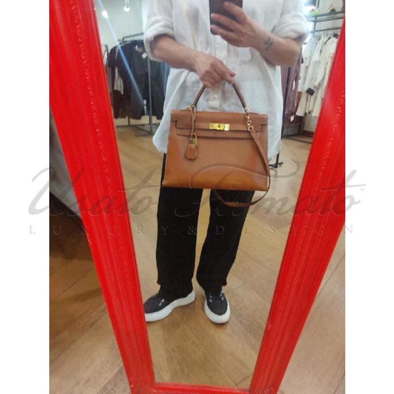 BORSA HERMES KELLY 32 BARENIA TORTORA COD 25 C | Mercatino dell'Usato Roma parioli 5