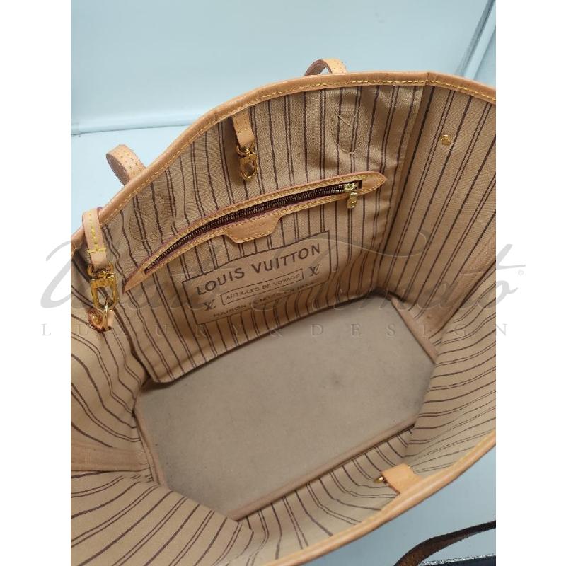 BORSA LOUIS VUITTON NEVERFULL MM + POCHETTE COD GI1139 | Mercatino dell'Usato Roma parioli 3