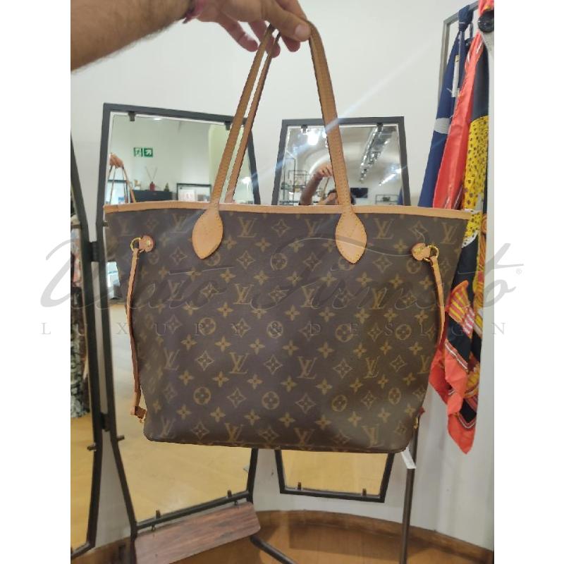 BORSA LOUIS VUITTON NEVERFULL MM + POCHETTE COD GI1139 | Mercatino dell'Usato Roma parioli 4