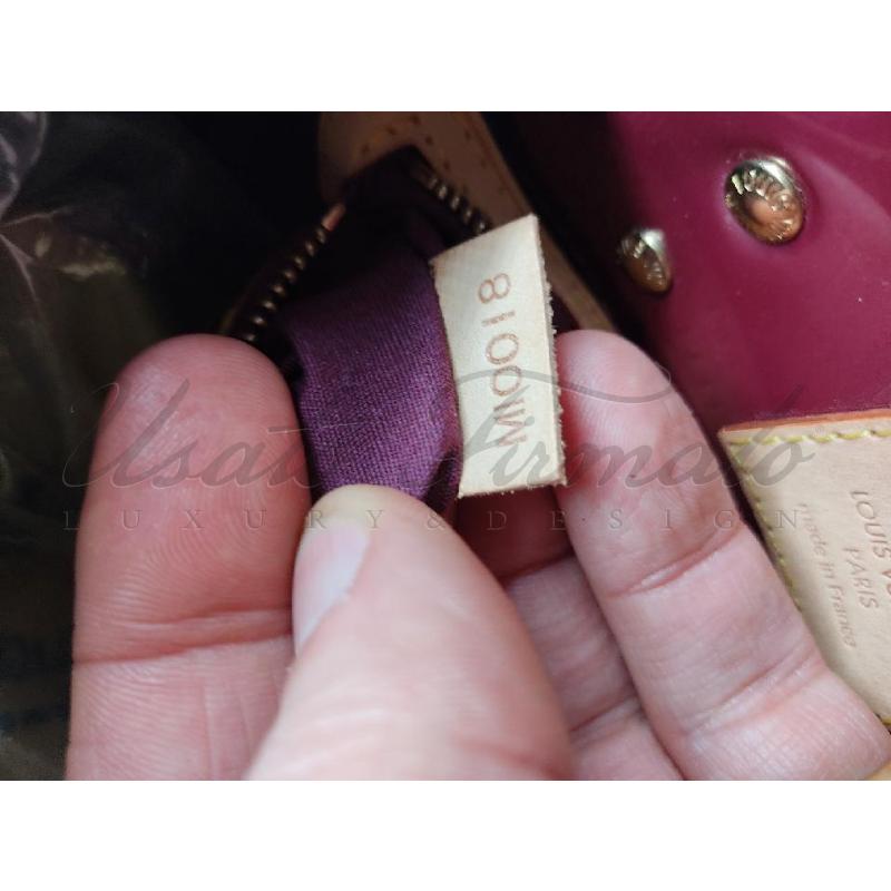 BORSA LOUIS VUITTON PURPLE VERNIS READE PM COD MI0018 | Mercatino dell'Usato Roma parioli 4