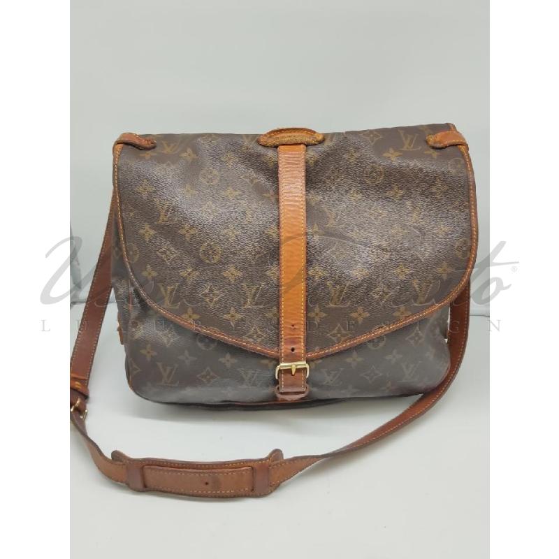 BORSA LOUIS VUITTON SAUMUR MONOGRAM GRANDE AR1922 | Mercatino dell'Usato Roma parioli 1