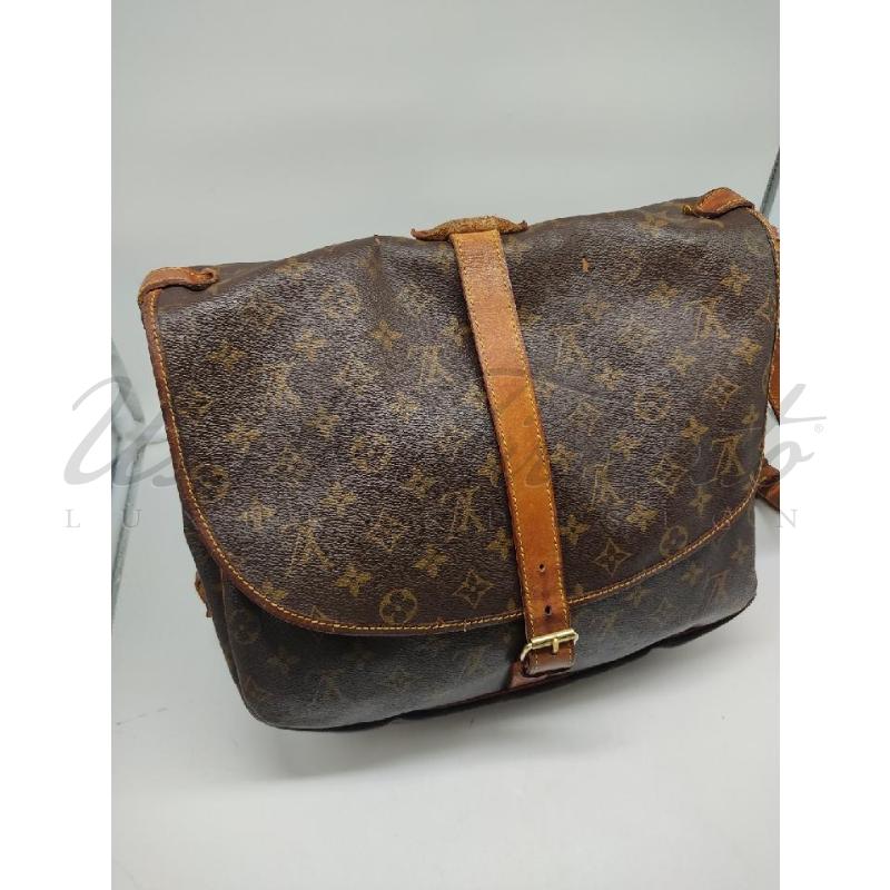 BORSA LOUIS VUITTON SAUMUR MONOGRAM GRANDE AR1922 | Mercatino dell'Usato Roma parioli 3
