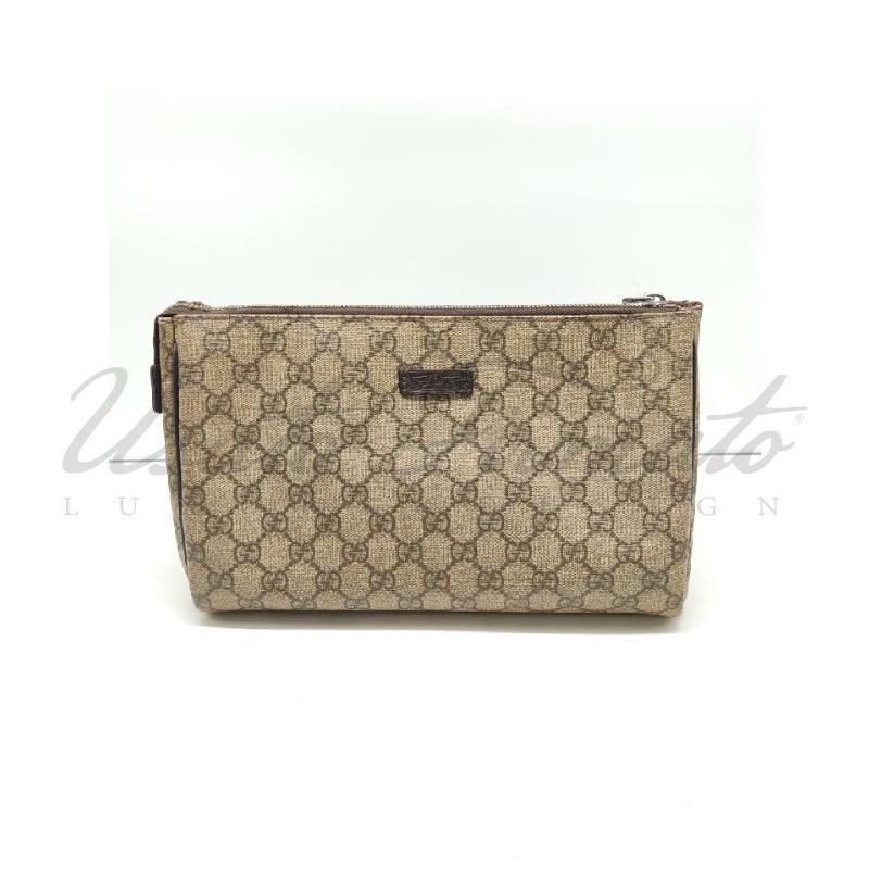 BORSA POCHETTE GUCCI GG SUPREME MONOGRAM  | Mercatino dell'Usato Roma parioli 1
