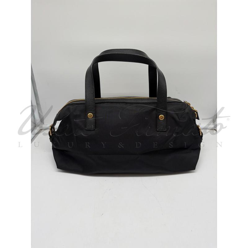 BORSA PRADA NERA NYLON SAFFIANO  | Mercatino dell'Usato Roma parioli 2