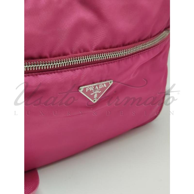 BORSA PRADA NYLON ROSA COD 42 | Mercatino dell'Usato Roma parioli 3