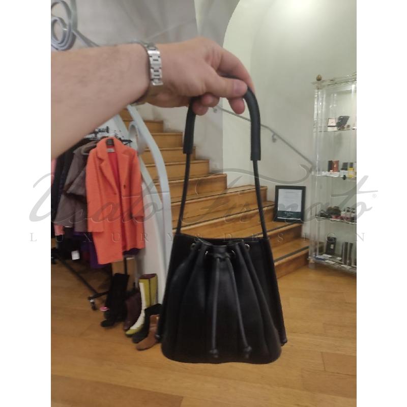 BORSA ROCHAS PARIS NERA PELLE | Mercatino dell'Usato Roma parioli 4