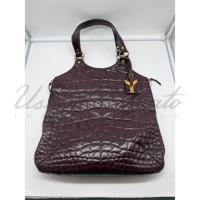 BORSA YVES SAINT LAURENT  TRIBUTE BORDEAUX 214397 | Mercatino dell'Usato Roma parioli 1