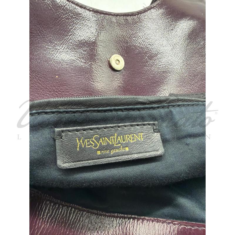 BORSA YVES SAINT LAURENT  TRIBUTE BORDEAUX 214397 | Mercatino dell'Usato Roma parioli 4