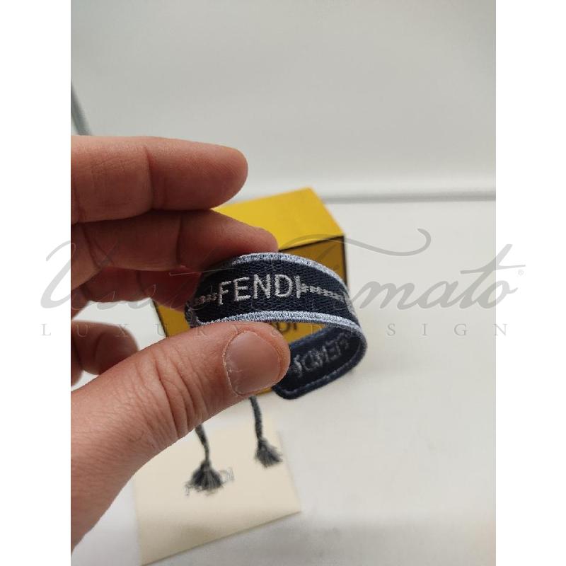 BRACCIALE FENDI TESSUTO BLU | Mercatino dell'Usato Roma parioli 4
