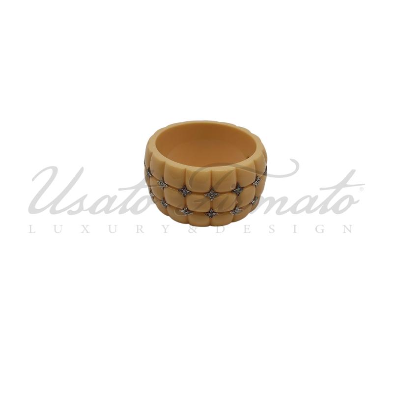 BRACCIALE RIGIDO AVORIO  | Mercatino dell'Usato Roma parioli 1
