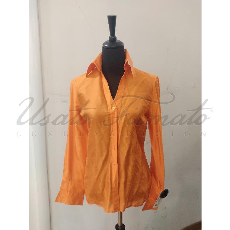 CAMICIA DONNA ESCADA ARANCIO TG. 34 | Mercatino dell'Usato Roma parioli 1