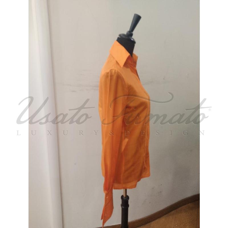 CAMICIA DONNA ESCADA ARANCIO TG. 34 | Mercatino dell'Usato Roma parioli 2