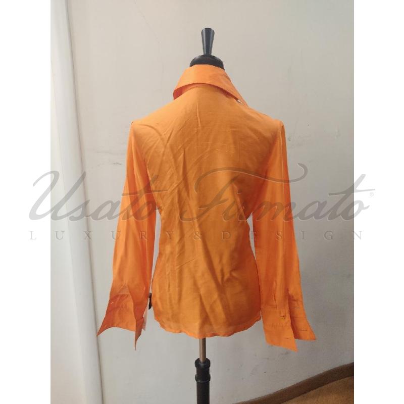 CAMICIA DONNA ESCADA ARANCIO TG. 34 | Mercatino dell'Usato Roma parioli 3