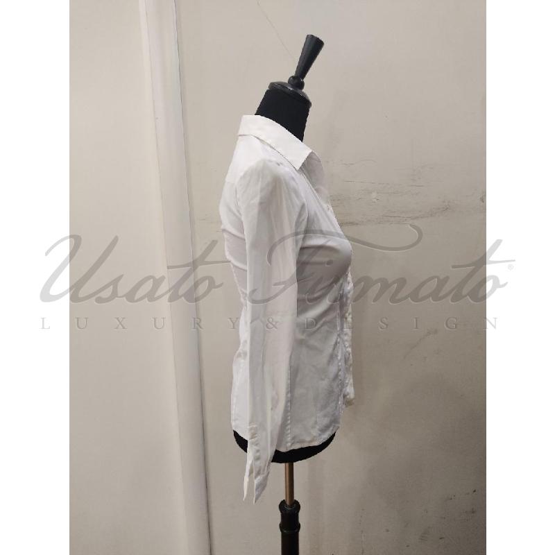 CAMICIA DONNA PRADA BIANCA TG. 40 | Mercatino dell'Usato Roma parioli 2