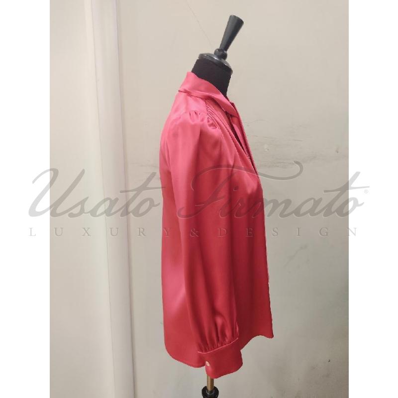 CAMICIA DONNA PRADA CORALLO SETA TG. 36 | Mercatino dell'Usato Roma parioli 2