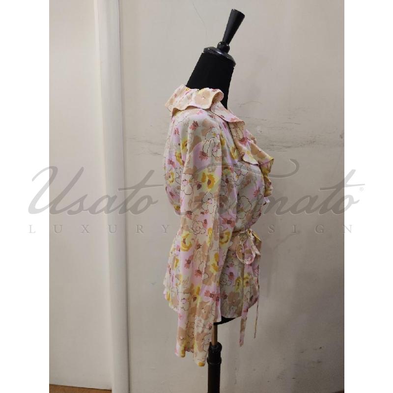 CAMICIA DONNA TARA JARMON FIORI TG 42 | Mercatino dell'Usato Roma parioli 2