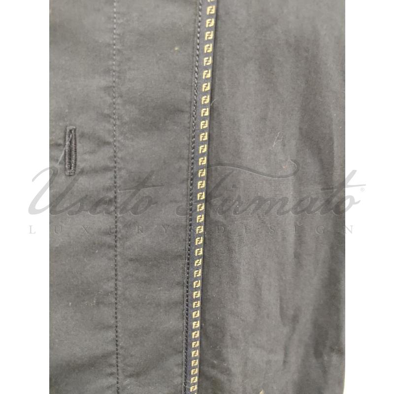 CAMICIA UOMO FENDI BLU TG 39 | Mercatino dell'Usato Roma parioli 4