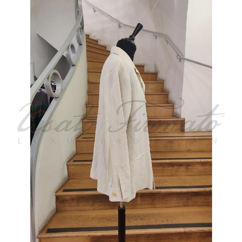 CAMICIA UOMO GIANFRANCO FERRE BEIGE TG. 50 | Mercatino dell'Usato Roma parioli 2