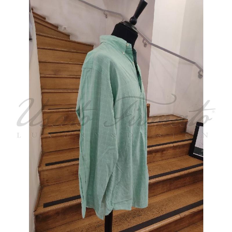 CAMICIA UOMO RALPH LAUREN VERDE TG L XL  | Mercatino dell'Usato Roma parioli 2