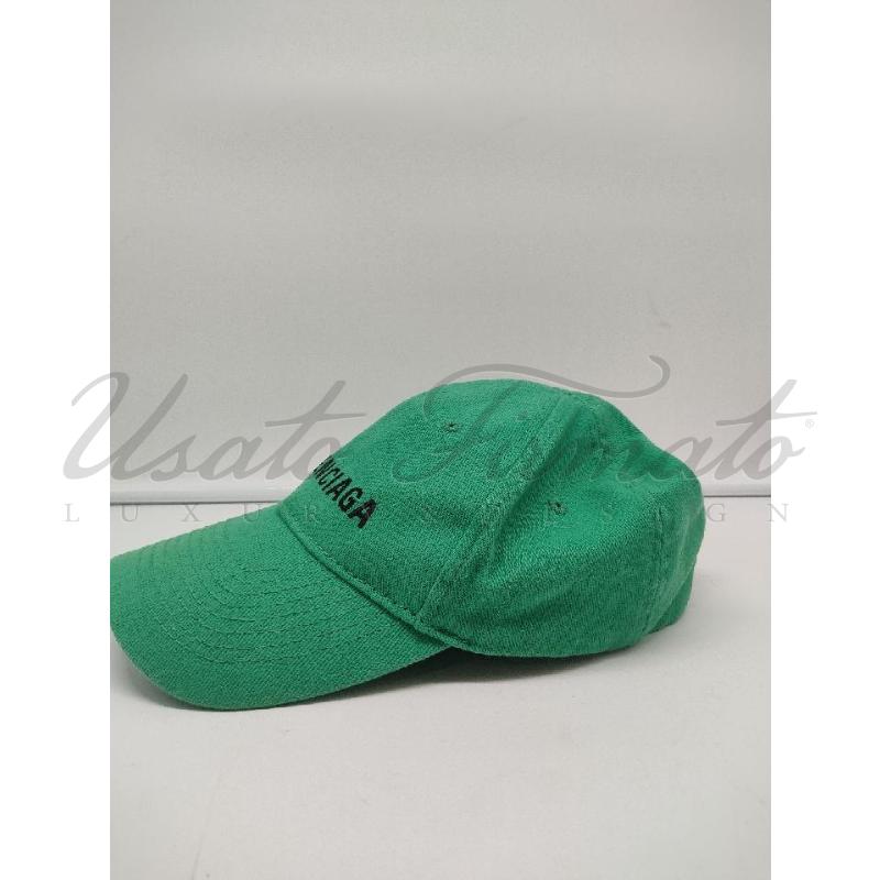 CAPPELLO BALENCIAGA VISIERA VERDE | Mercatino dell'Usato Roma parioli 2