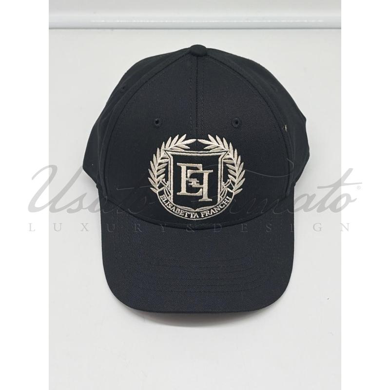 CAPPELLO DONNA ELISABETTA FRANCHI NERO  | Mercatino dell'Usato Roma parioli 1