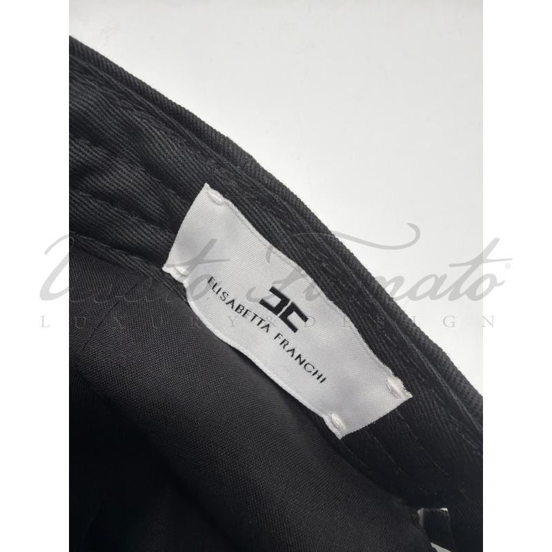 CAPPELLO DONNA ELISABETTA FRANCHI NERO  | Mercatino dell'Usato Roma parioli 4