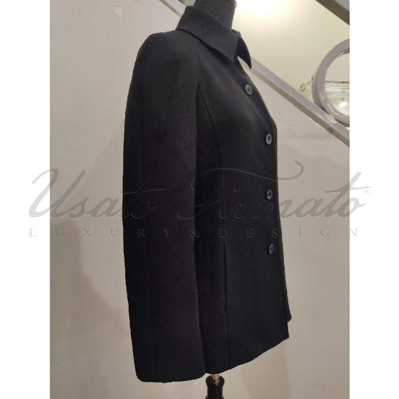 CAPPOTTO DONNA BJBLOS NERO  | Mercatino dell'Usato Roma parioli 2