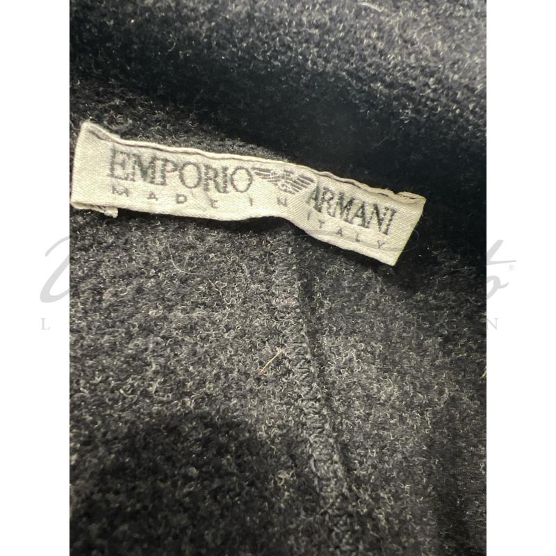 CAPPOTTO DONNA EMPORIO ARMANI LANA COTTA GRIGIO TG 46 | Mercatino dell'Usato Roma parioli 4