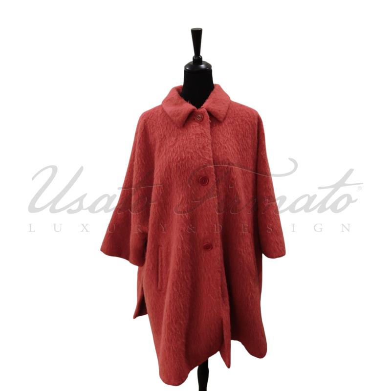 CAPPOTTO DONNA MARINA RINALDI CORALLO  | Mercatino dell'Usato Roma parioli 1