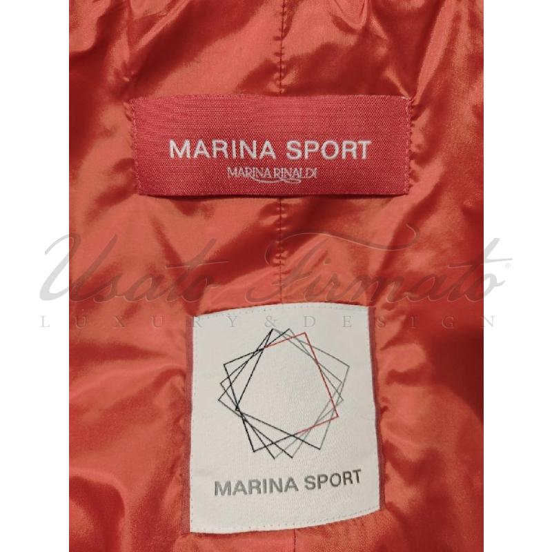 CAPPOTTO DONNA MARINA RINALDI CORALLO  | Mercatino dell'Usato Roma parioli 4