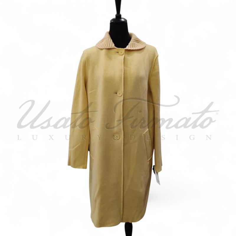 CAPPOTTO DONNA MAX&CO GIALLO TG. L | Mercatino dell'Usato Roma parioli 1