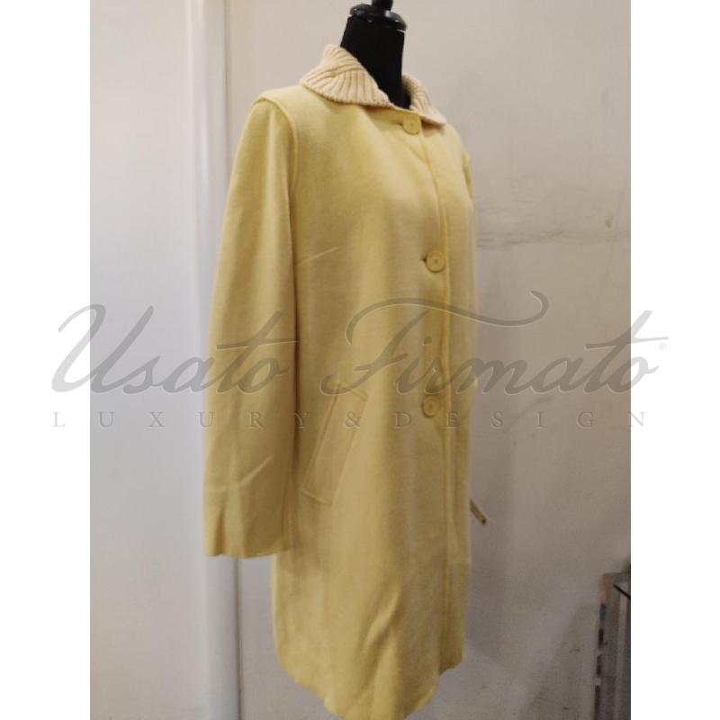 CAPPOTTO DONNA MAX&CO GIALLO TG. L | Mercatino dell'Usato Roma parioli 2