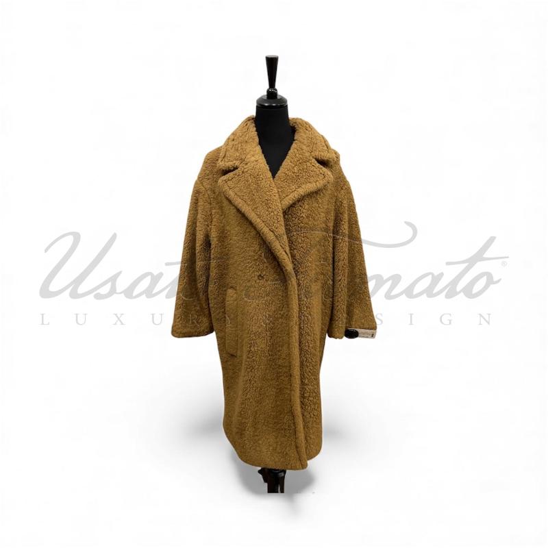 CAPPOTTO DONNA VICOLO CAMMELLO LANA TG XS | Mercatino dell'Usato Roma parioli 1