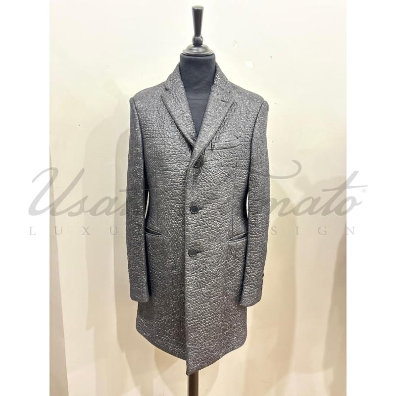 CAPPOTTO UOMO FENDI NERO TG 46  | Mercatino dell'Usato Roma parioli 1