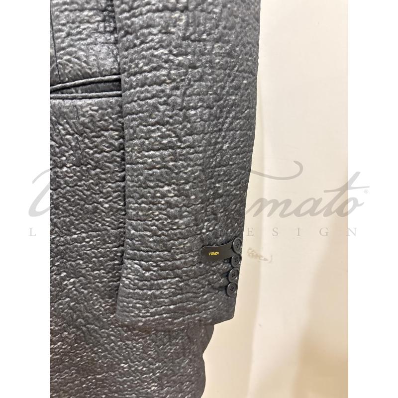 CAPPOTTO UOMO FENDI NERO TG 46  | Mercatino dell'Usato Roma parioli 2