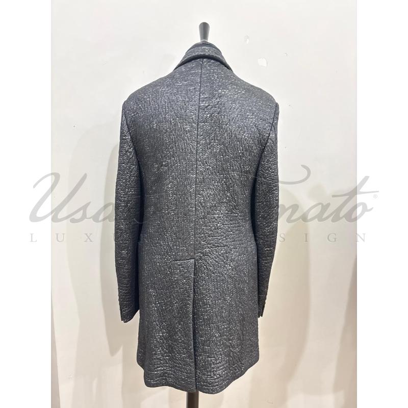 CAPPOTTO UOMO FENDI NERO TG 46  | Mercatino dell'Usato Roma parioli 3