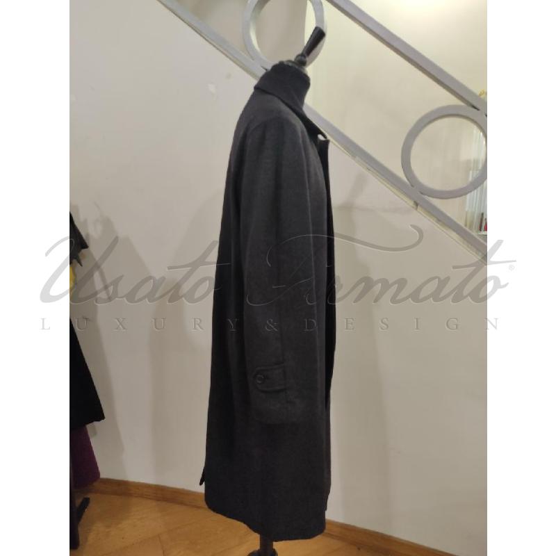 CAPPOTTO UOMO LANA CASHMERE GRIGIO TG 52 | Mercatino dell'Usato Roma parioli 2