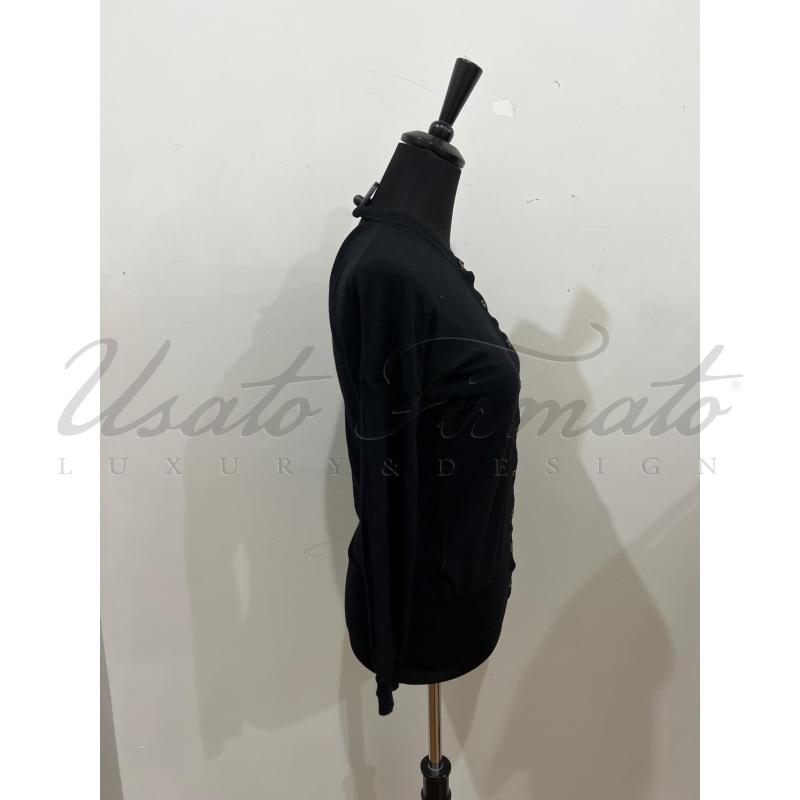 CARDIGAN DONNA FENDI NERO TG 38 | Mercatino dell'Usato Roma parioli 2
