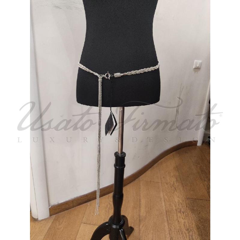 CINTURA DONNA FABIANA FILIPPI TRECCIA STRASS | Mercatino dell'Usato Roma parioli 3