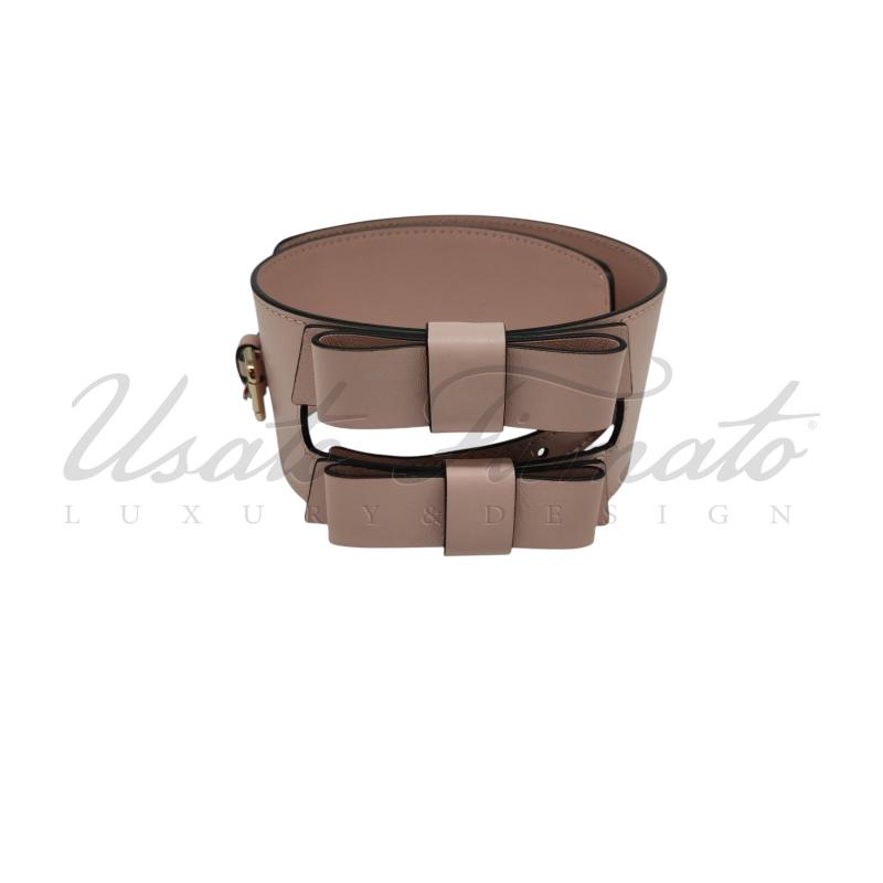 CINTURA DONNA RED VALENTINO ROSAPELLE FIOCCHETTI TG. S | Mercatino dell'Usato Roma parioli 1
