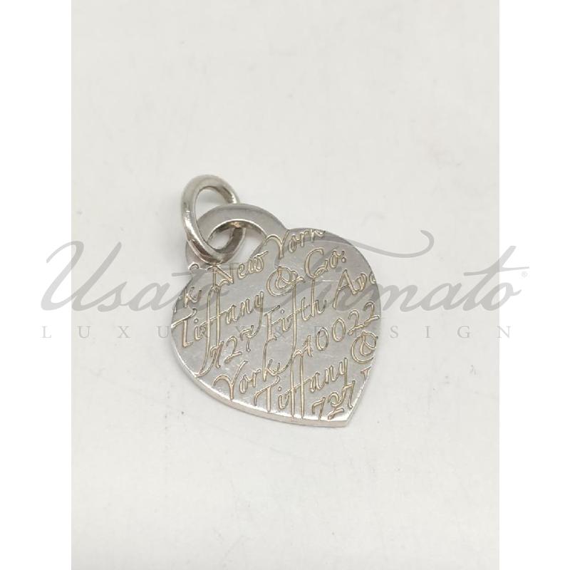 CIONDOLO TIFFANY&CO CUORE  | Mercatino dell'Usato Roma parioli 1