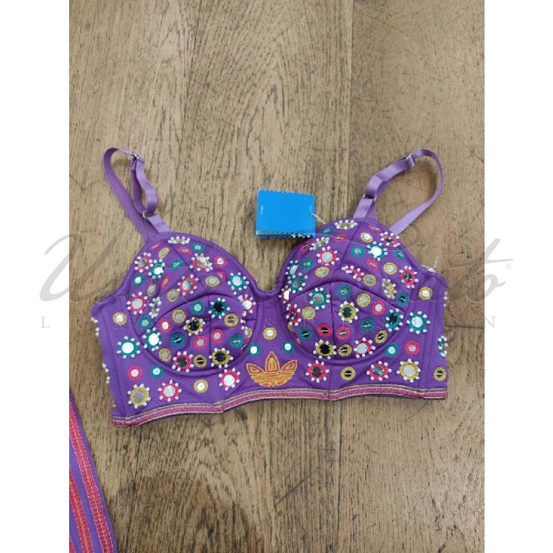 COMPLETO DONNA ADIDAS PER JEREMY SCOTT VIOLA TG M | Mercatino dell'Usato Roma parioli 2
