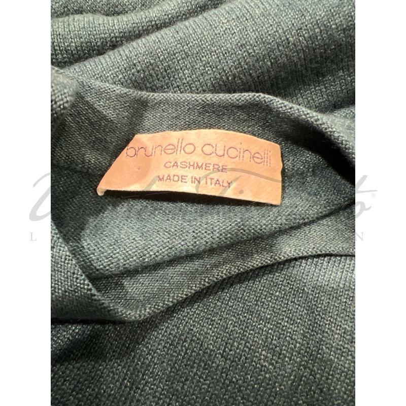 COMPLETO DONNA BRUNELLO CUCINELLI CASHMERE VERDE TG S | Mercatino dell'Usato Roma parioli 4