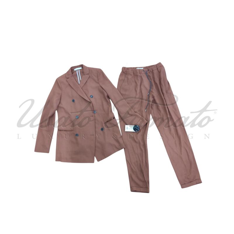 COMPLETO DONNA FABIANA FILIPPI MARRONE TG M | Mercatino dell'Usato Roma parioli 1
