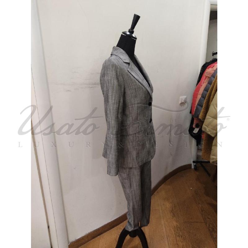 COMPLETO DONNA GRIGIO TG. 42 | Mercatino dell'Usato Roma parioli 2
