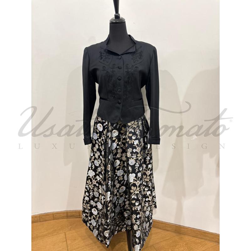 COMPLETO DONNA KENZO GONNA FIORI TG 40 | Mercatino dell'Usato Roma parioli 1